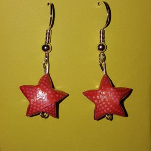 Boucles d'oreilles étoiles