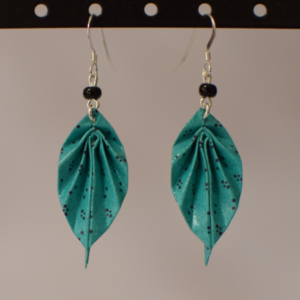 Boucles d'oreilles feuilles #3