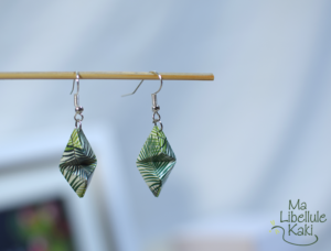 Boucles d'oreilles double pyramide