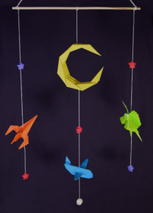 Mobile lune et ciel #1