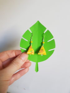 Boucles d'oreilles berlingot